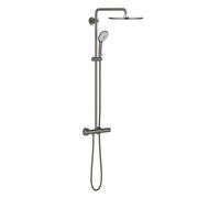 Grohe Euphoria sistema doccia, termostatico, 26075AL0, Euphoria hard graphite spazzolato [Rubinetteria Bagno > Sistemi Doccia]