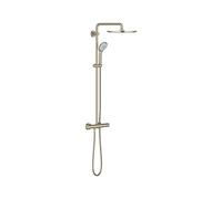 Grohe 26075EN0 Sistema Doccia con Miscelatore Termostatico, Brushed Nickel