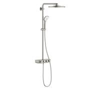 Grohe 26507DC0 Euphoria SmartControl System 310 Duo sistema doccia a parete, colore supersteel