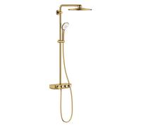 Grohe 26507GN0 Euphoria SmartControl System 310 Duo sistema doccia a parete, colore oro spazzolato
