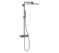 Grohe 26508AL0 Euphoria SmartControl System 310 Cube Duo sistema doccia a parete, colore grafite spazzolato