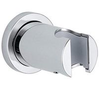 Grohe Rainshower supporto a parete per manopola doccia, rosone tondo, finitura cromo - 27074000