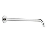 Grohe 28361000 Rainshower Braccio a Parete per Soffione Doccia, Cromo, Sporgenza 380 mm