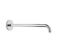 Grohe 28982000 Rainshower Braccio a Parete per Soffione Doccia, Cromo, Sporgenza 378 mm