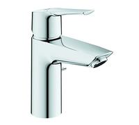 GROHE 31137002 Quickfix Start, Miscelatore Monocomando per Lavabo Taglia S, Scarico a Saltarello, SilkMove ES, Strumento di Installazione Incluso, Cromo