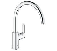 Grohe 31367000 Bauedge Miscelatore Monocomando Lavello, Cromo, (Vecchio Modello)