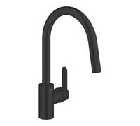 Grohe Get rubinetto da cucina verticale nero 314842431