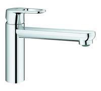 Grohe Fauxt Stort Flow Kitchen Lavel, miscelatore Monocomina con mousseur economico, rotazione di 140 °, Chrome, 31691000