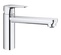 Grohe 31715000 BauCurve Miscelatore per Lavello Bocca C Media, Cromo