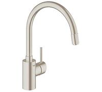 Grohe Concetto - Miscelatore da lavello con doccetta estraibile, supersteel 32663DC3