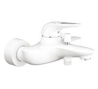 Grohe Eurostyle - Miscelatore monocomando per vasca da bagno, bianco luna/cromo 33591LS3