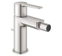 Grohe Lineare miscelatore monocomando per bidet con piletta scarico a tirante, finitura supersteel - 33848DC1
