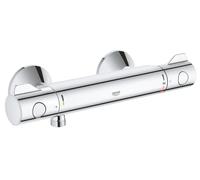 Grohe 34562000 Grohtherm 800-Miscelatore termostatico per Doccia, Argento (Chrome/Argent)