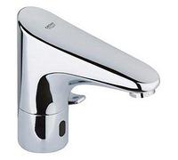 Grohe 36207001 Europlus E Miscelatore Elettronico con Fotocellula per Lavabo, a Batteria, Cromo