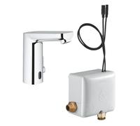 Grohe 36386001 Eurosmart Cosmo E Miscelatore Elettronico con Fotocellula e Auto Generatore di Corrente, Lavabo, Cromo