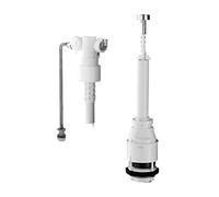 GROHE 37522PI0 - Meccanismo di scarico, colore: Argento