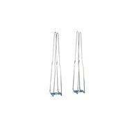 Grohe 37573000, 37573000 Grohe Dal Uniset accessori elemento (2800/01/28) Supporto console per WC, bidet [Vecchio Modello]