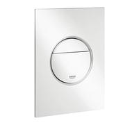 Plaque de recouvrement Grohe Nova Cosmopolitan S pour 2 quantités et fonctionnement en marche + arrêt, 37601SH0, 37601SH0, Colorazione: bianco-alpino