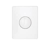 Grohe 38573SH0 Skate Piastra di Azionamento WC, Mono Sciacquo, Bianco (Alpine white)