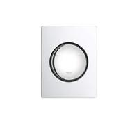 Grohe 38804000 Nova Cosmopolitan Piastra di Azionamento, Mono Sciacquo, Cromo