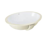Grohe Bau Ceramic - Lavabo con troppopieno, 560 × 420 mm, bianco alpino 39423000