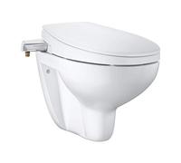Grohe 39651SH0 BAU - Set 2 in 1 in ceramica (composto da doccia e WC da parete), colore: Bianco alpino