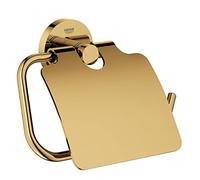 Grohe 40367GL1 Porta Rotolo con Coperchio, Cool Sunrise