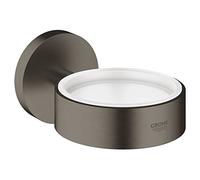 Grohe Essentials supporto, 40369AL1, Essentials hard graphite spazzolato [Accessori Bagno > Accessori per Accessori Bagno]