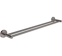 Grohe 40802A01 Porta Salviette Doppio, Hard Graphite
