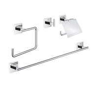 Grohe Start Cube set accessori bagno, 41115000, Start Cube cromo [Accessori Bagno > Set di accessori da bagno]