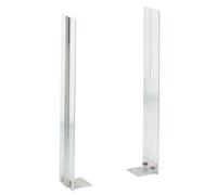 Grohe 45388000 Staffe di Supporto per Unità Bagno 9037000, Set di 2 Pezzi