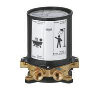 GROHE Set de montage brut, pour mitigeur bain/douche/goulot de baignoire en pose libre, 45984001, 45984001