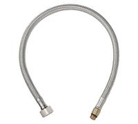 Grohe 46255000 Tubo Flessibile a Pressione, M10 x 1 3/8 Pollici, Cromo, 544 mm