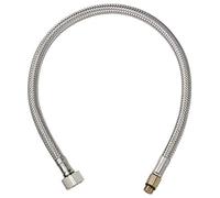 Grohe 46255000 Tubo Flessibile A Pressione M10 x 1 3/8 Pollici, 544 mm, Cromo