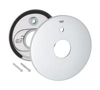 Grohe 46586000 rosone diametro 188 mm per miscelatori monocomando con corpo 33963 e 35501, finitura cromo