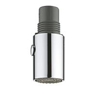 Grohe 46857000 doccino di ricambio a 2 getti per miscelatori cucina estraibili, colore cromo lucido