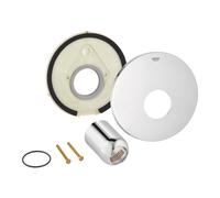 Grohe 46904000 rosone 163 mm per miscelatori monocomando con corpo 33964 e 35501, finitura cromo lucido