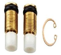 Grohe 47017000 Mandrino di Blocco, Nero, Set di 2 Pezzi