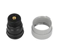 Grohe 47167000 Anello di Arresto con Dado di Regolazione, Nero