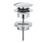piletta di scarico Grohe Clic-Clac per lavabo e bidet, finitura cromo - 65807000