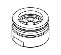 GROHE Aeratore 13922 M24x1 Cromo