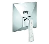 Grohe Allure Brilliant Private Collection Mitigeur monocommandé pour bain, White Attica Ceasarstone, montage encastré, 24426000, 24426000, Colorazione: cromo