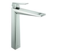 Grohe Allure Brilliant Private Collection Mitigeur monocommandé pour lavabo, XL-Size, saillie 174mm, White Attica Caesarstone, sans garniture de vidage, 24418DC0, 24418DC0, Colorazione: super acciaio