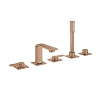Grohe Allure combiné 5 trous pour baignoire, saillie 143mm, 25221DL1, 25221DL1, Colorazione: tramonto caldo spazzolato