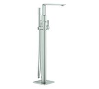 Grohe Allure Mitigeur monocommandé pour bain, montage au sol, incl. set de douche, saillie 263mm, 25222DC1, 25222DC1, Colorazione: super acciaio
