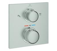 Grohe Allure Mitigeur thermostatique de douche, inverseur 2 voies, montage encastré, 29181DC2, 29181DC2, Colorazione: super acciaio