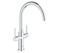 Grohe Ambi Cosmopolitan 30190000 - Rubinetto Miscelatore "Eurostyle" per acquaio [Vecchio Modello]