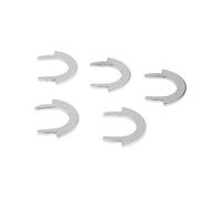 Grohe anello di sicurezza 08065 per fissaggio bocca, 5 pezzi cromo, 0806500M, Universal cromo [Rubinetteria Bagno > Ricambi Rubinetteria Bagno]