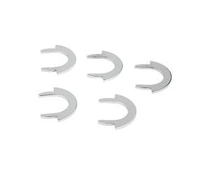 Grohe anello di sicurezza 08065 per fissaggio bocca, 5 pezzi cromo, 0806500M, Universal cromo [Rubinetteria Bagno > Ricambi Rubinetteria Bagno]