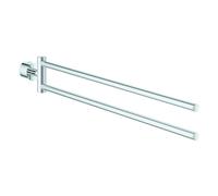 Grohe Atrio Porte-serviettes, 2 bras, orientable, 40888000, 40888000, Colorazione: cromo